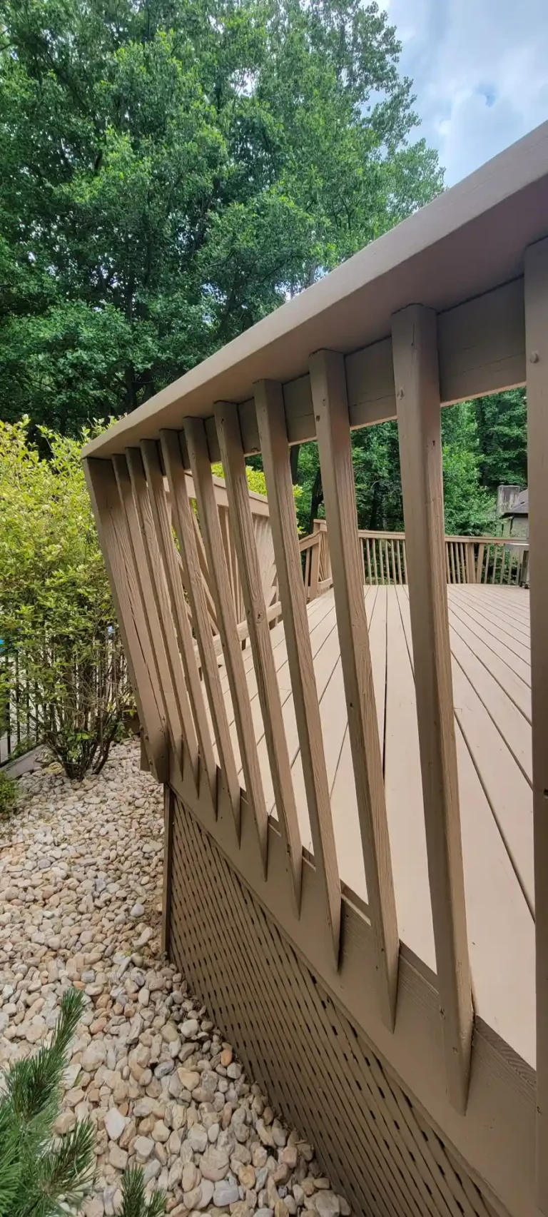 Exterior-painting-deck-staining-Light-beige-3