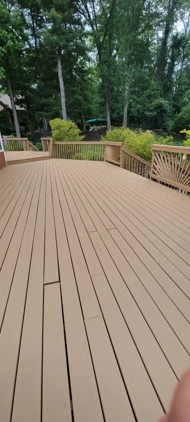 Exterior-painting-deck-staining-Light-beige-6